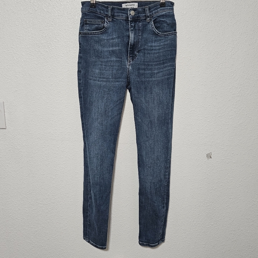 Reformation  high rise skinny jeans size 27